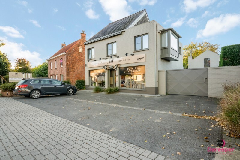 Commercieel sterk handelspand met woonst en opslag op topligging – alles op één perceel van 817m² 