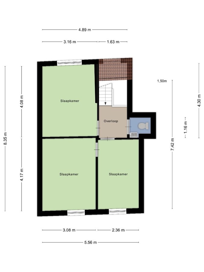 Te renoveren rijwoning met zijingang, diepe tuin en werkplaats te Duffel-West 