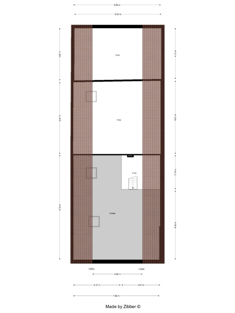 Mogelijkheid te splitsen in 2 woningen - Half open bebouwing (hoeve) met 5 slaapkamers, tuin, terras en zeer ruime garage in Oorbeek (Tienen)! – EPC 730 kWh/m² - bewoonbare opp. 195 m² 