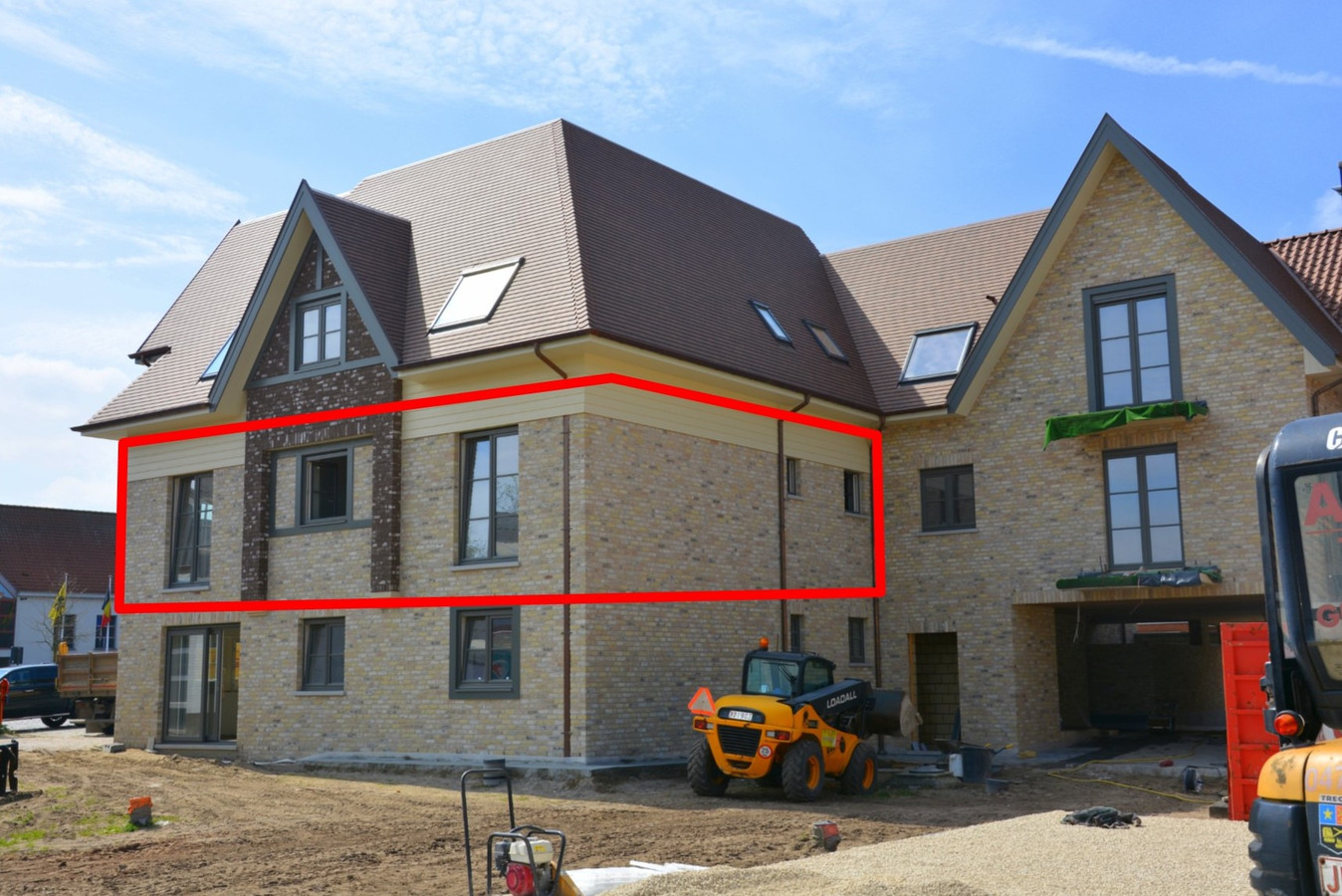 Zonnig hoekappartement 2 slaapkamers 