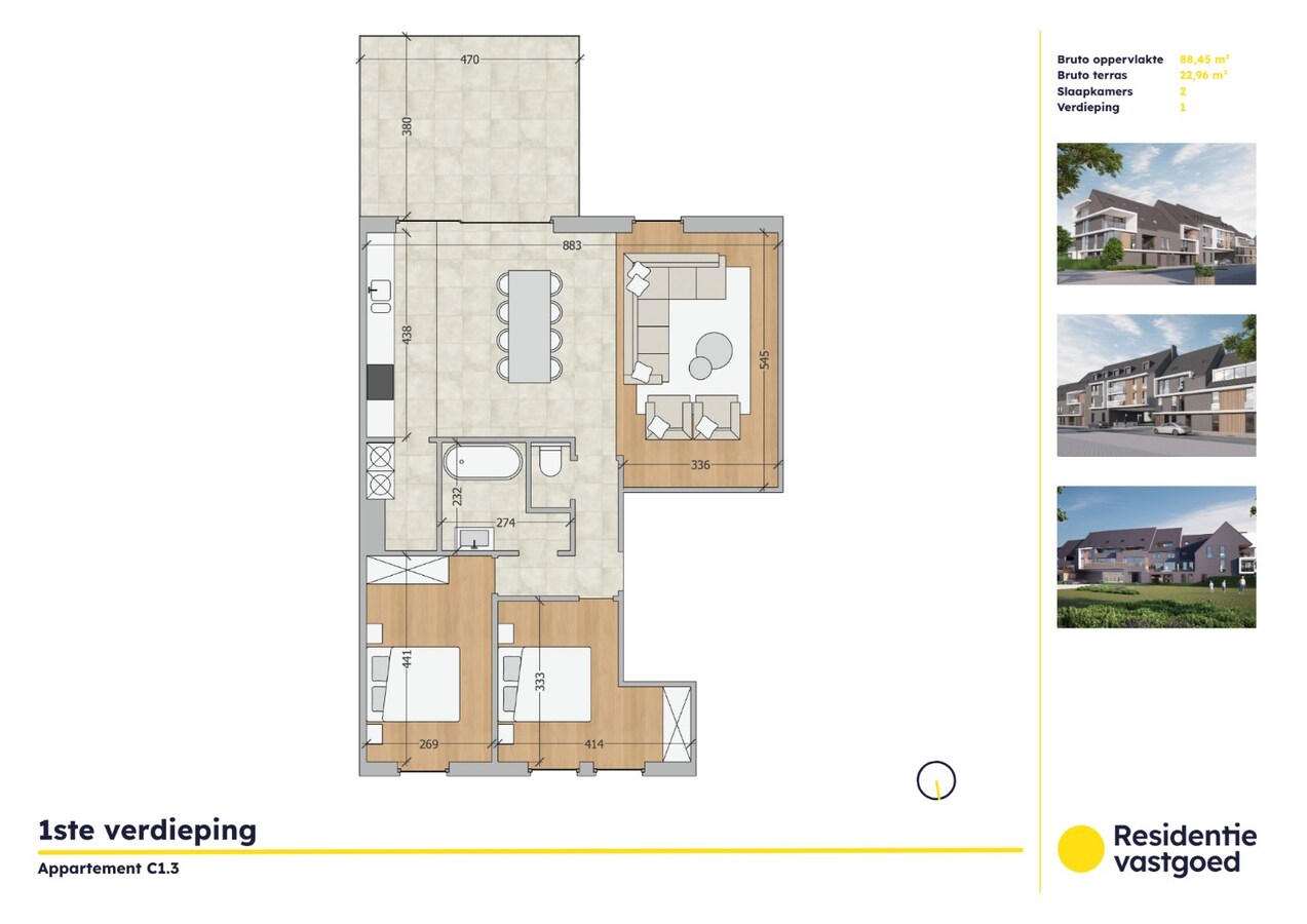 Te koop | Met Optie / reservatie appartement - Oudenburg