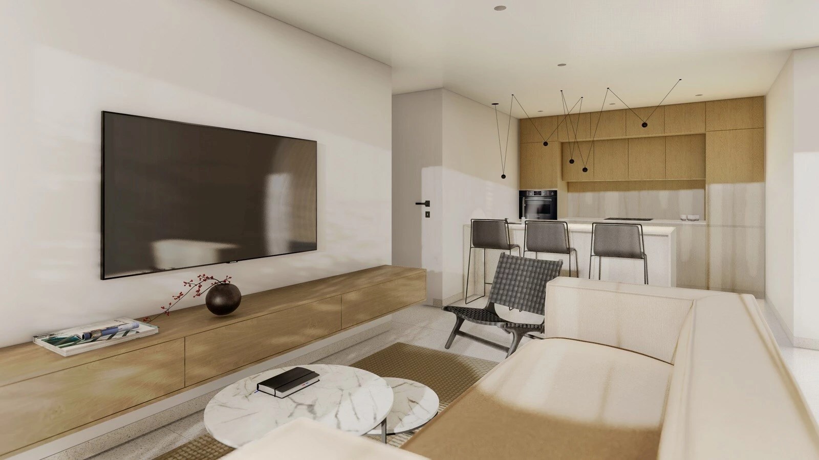 Designappartement in een privé residentie met luxe voorzieningen in El Raso 