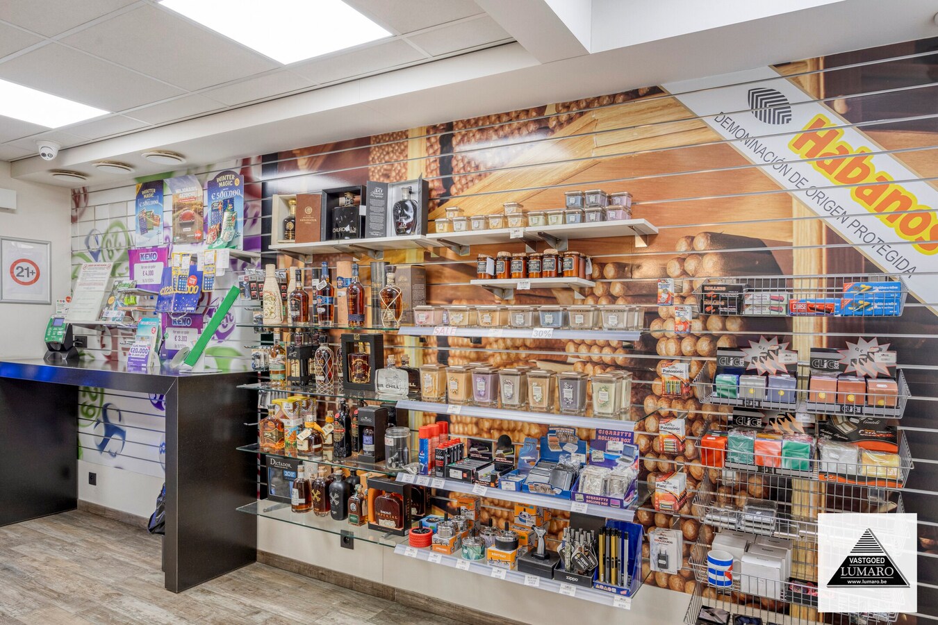 Handelspand in commercieel centrum – overname kranten- en tabakszaak - sigaren 