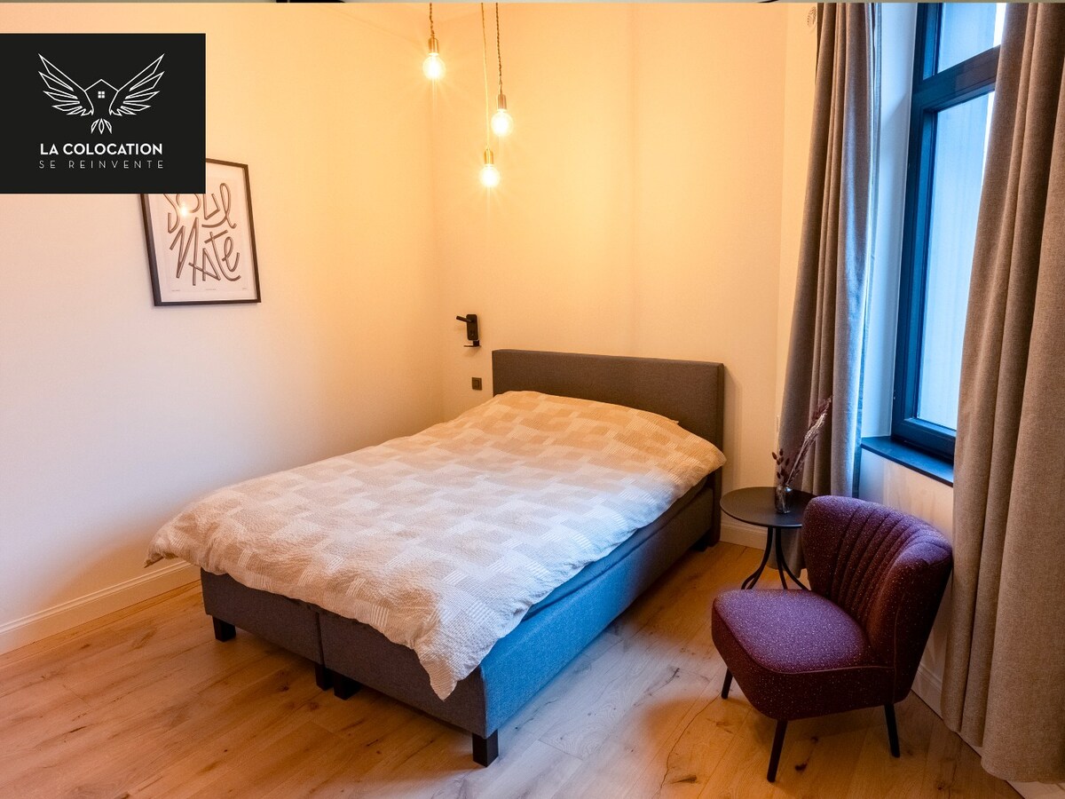 Chambre  en coliving dans une maison de caractère à Tournai ! 