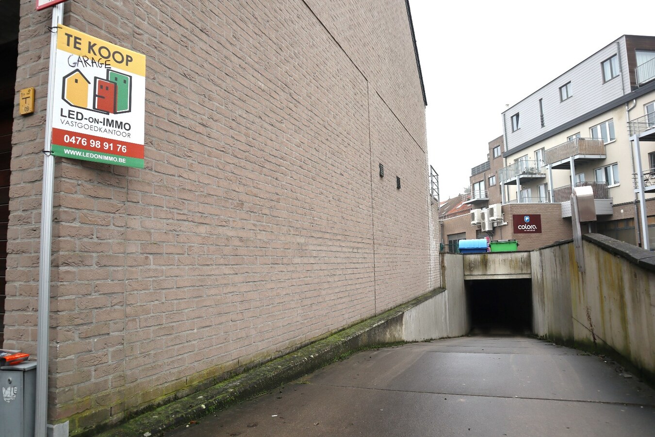 Ondergrondse garagebox te Heverlee (Leuven) 