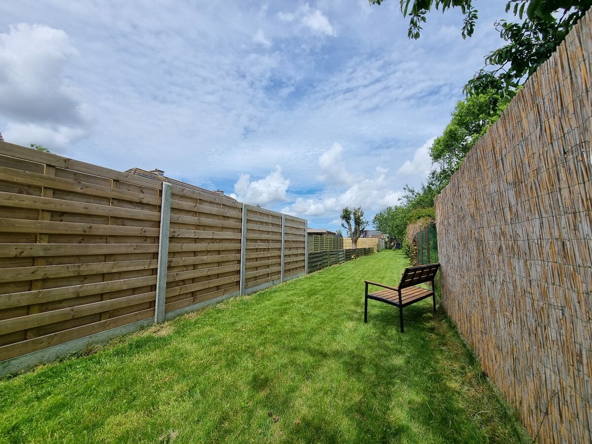 Toffe woning met zeer diepe tuin (467m²) te Koolkerke 