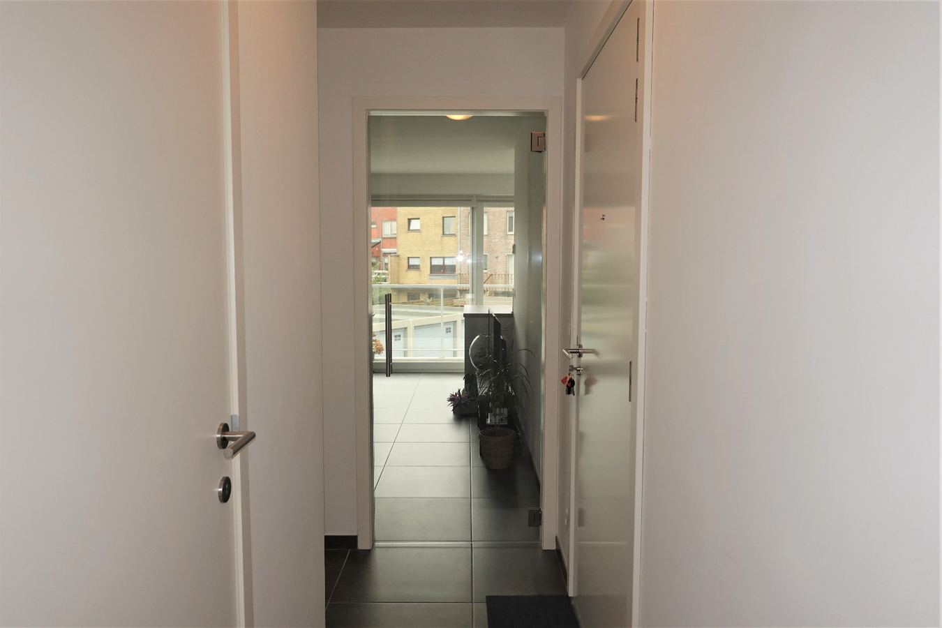 Nieuwbouw appartement met terras 