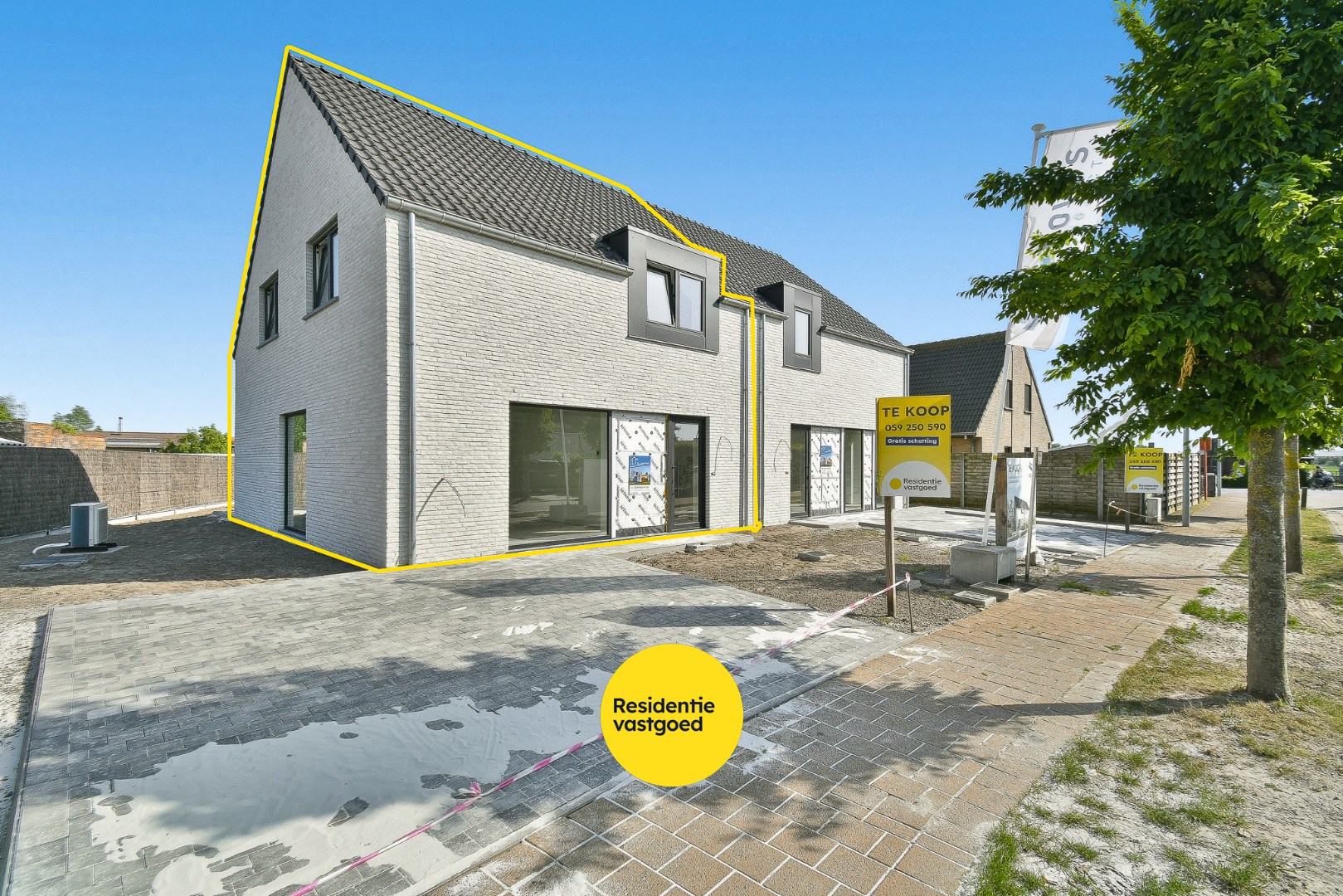Nieuwbouwwoning op rustige locatie met 3 slaapkamers 