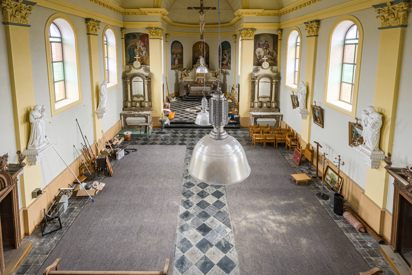 Uitzicht bovenaan