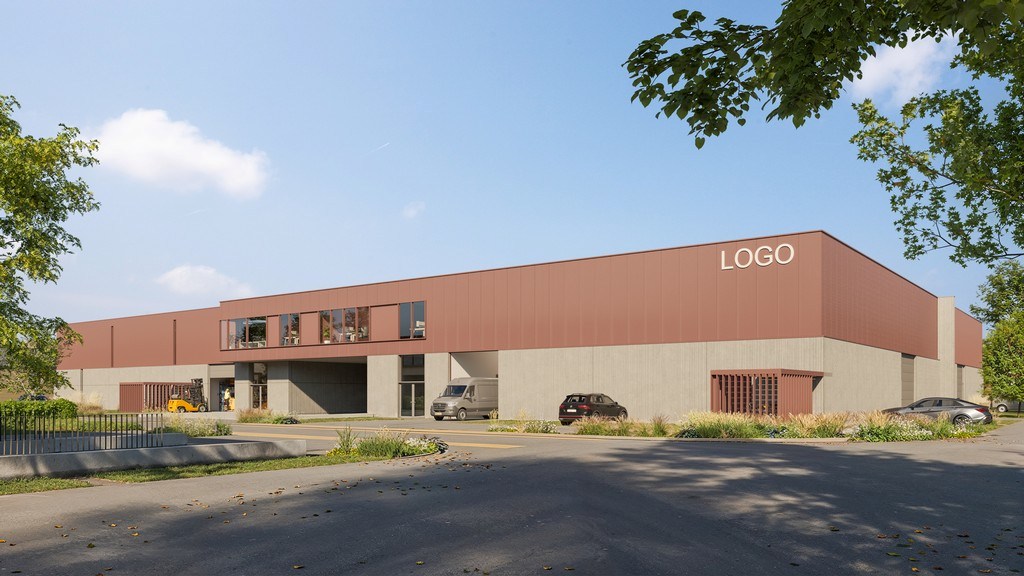 Nieuwbouw loodsen te koop in fase II Cesar Busines Park Bornem