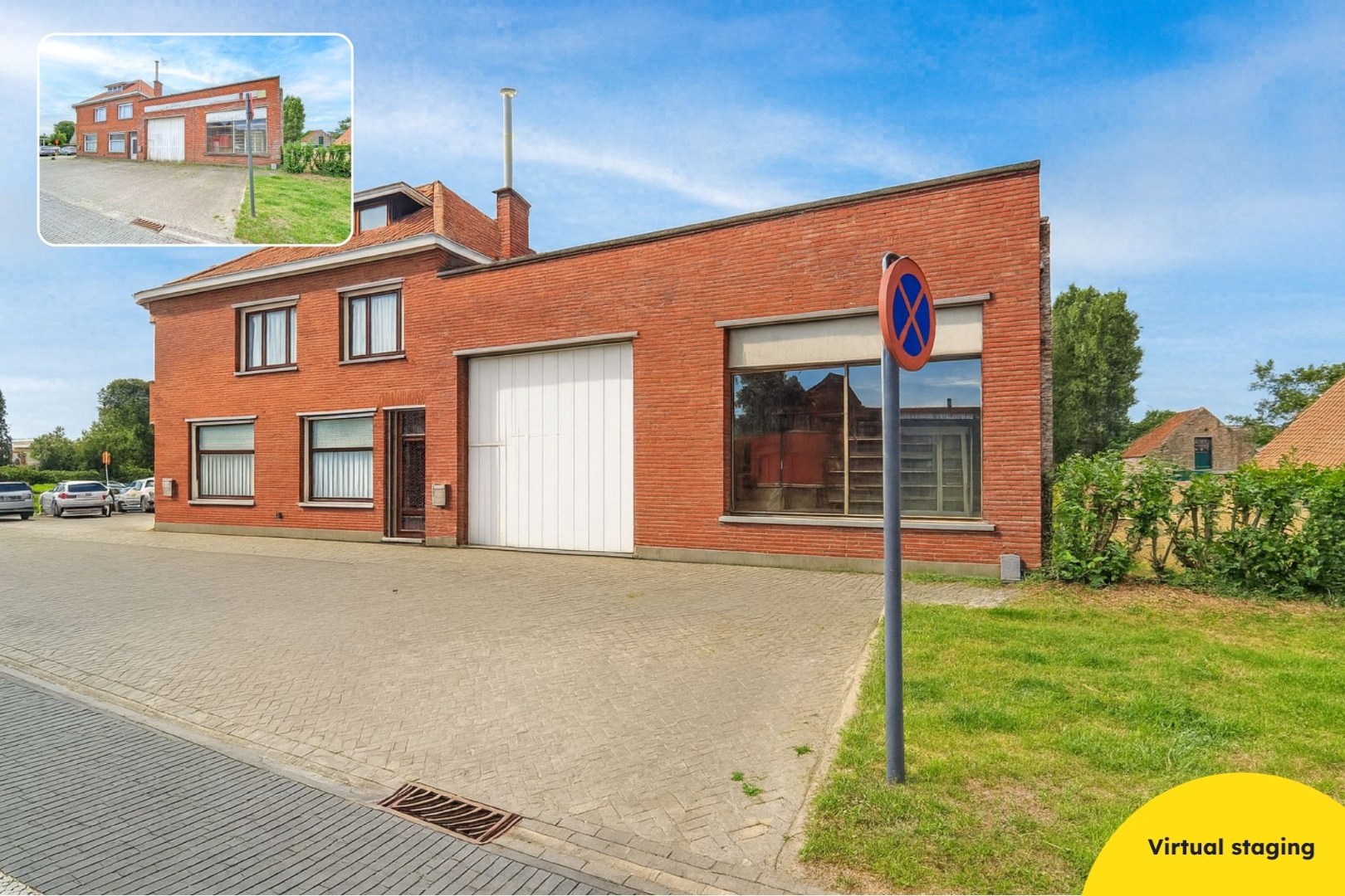 Woning met een enorm potentieel aan bruikbare oppervlakte op 1441m². 