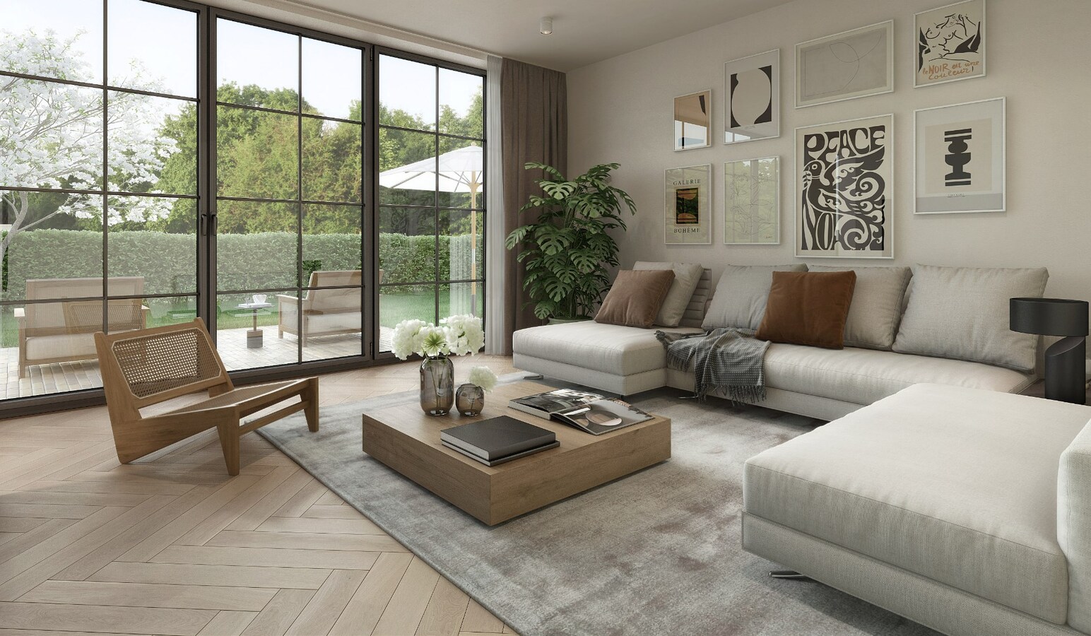 Prachtige nieuwbouwvilla te koop in Huise 