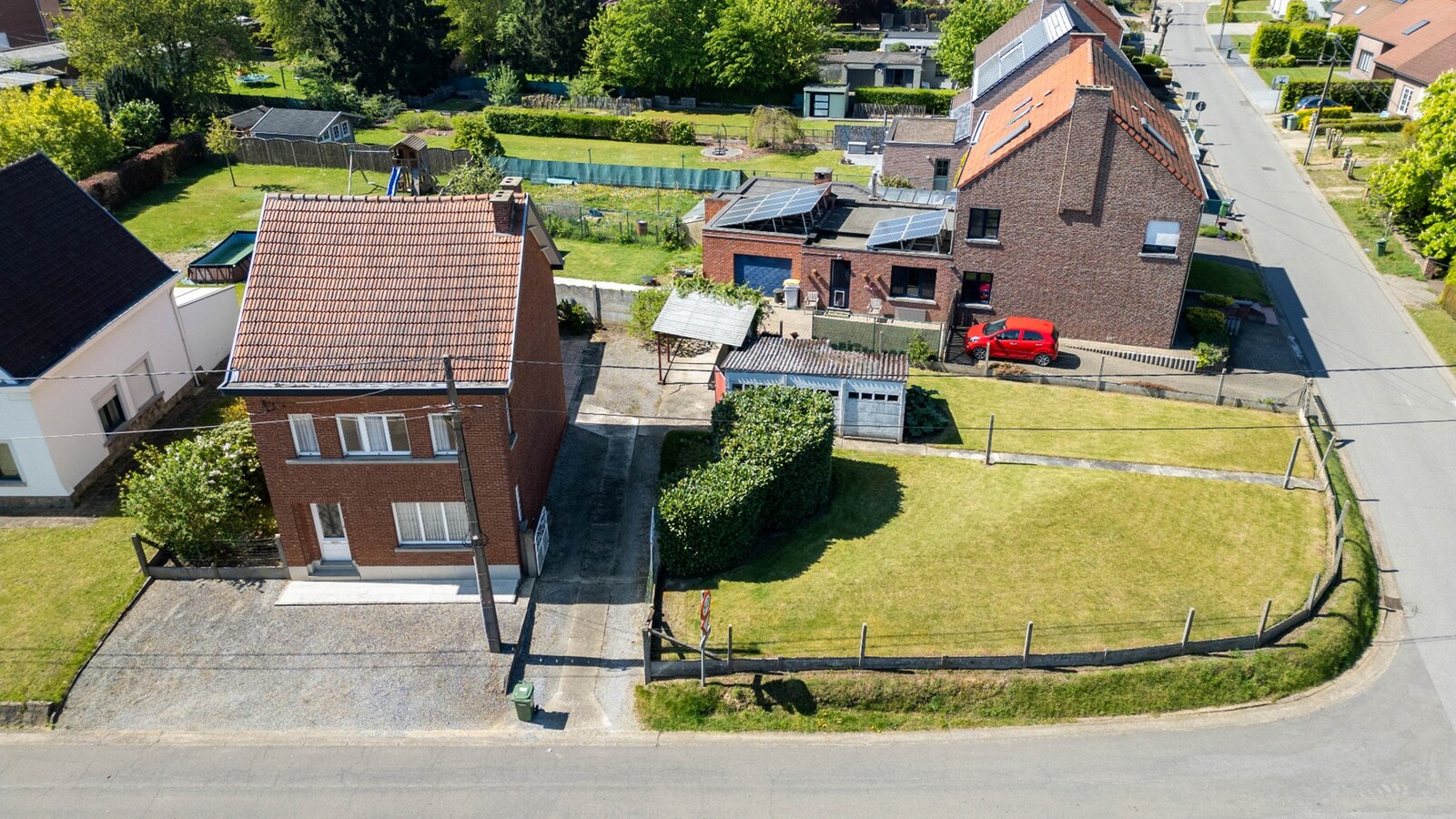 LINDEN - open bebouwing op 6a57 