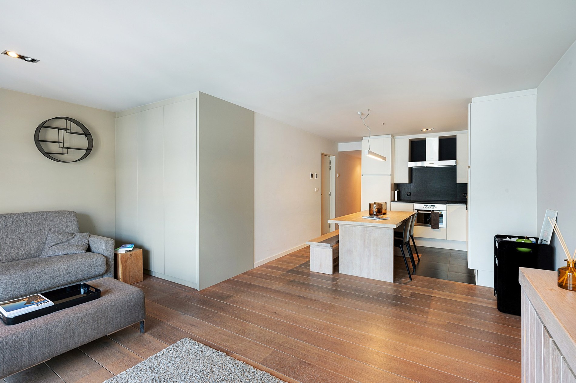 Recent 2-slaapkamer appartement centraal gelegen vlakbij zee in Knokke 