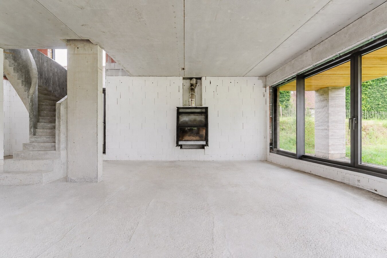Moderne casco-nieuwbouw in 't groene Dikkelvenne. 