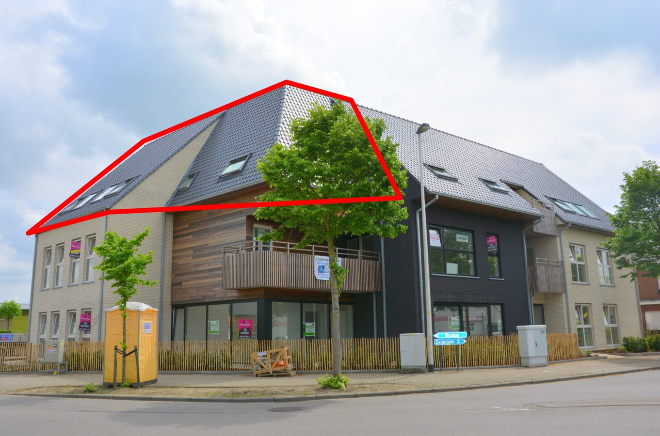 Appartement in luxueus nieuwbouwproject te Snellegem 