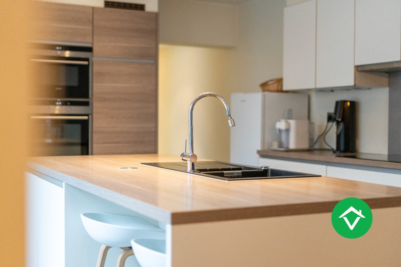 Instapklare woning met 2 slaapkamers en zicht op de groene velden te Eernegem 