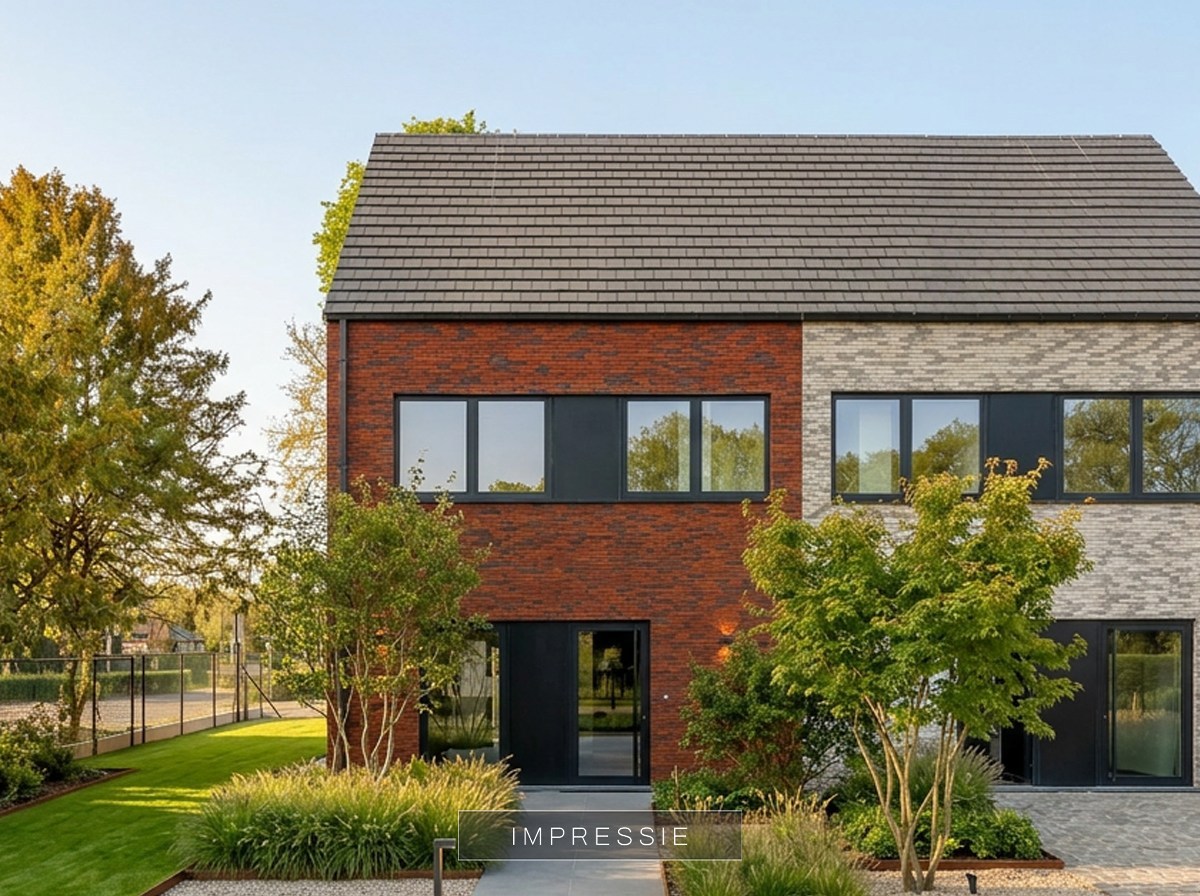 Nieuwbouw met 4 slaapkamers 