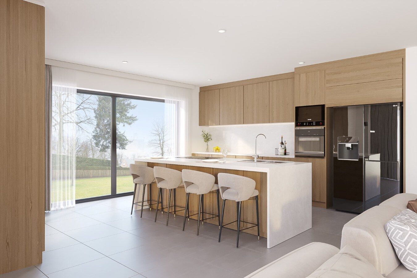 2 Ruime nieuwbouwvilla's op rustige ligging 