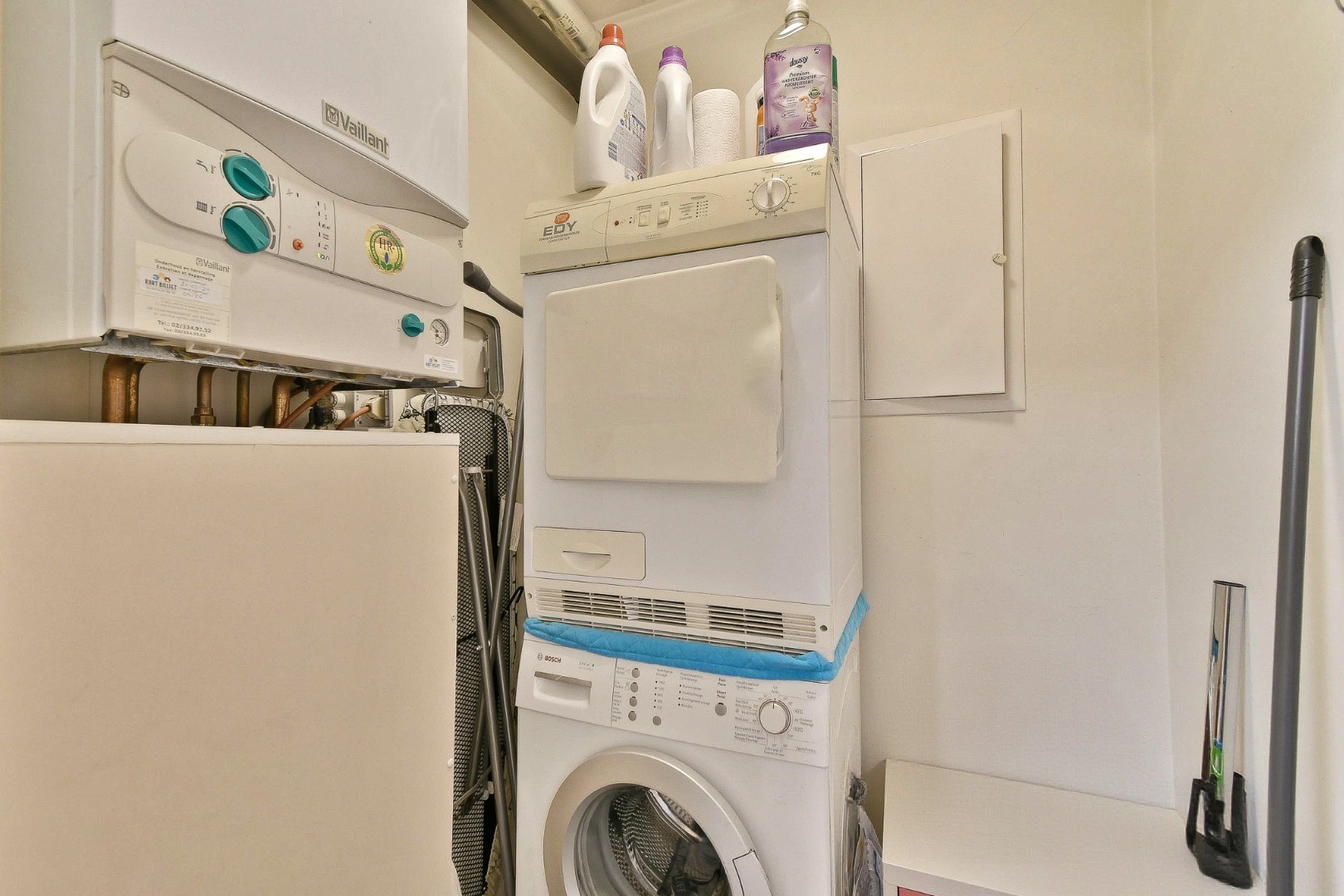 Duplex-appartement in rustige residentie met twee slaapkamers en terras 