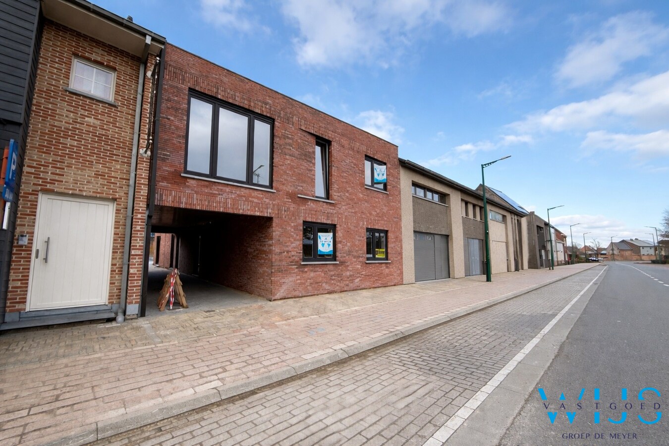 Nieuwbouw gelijkvloers appartement in hartje Ertvelde ! 