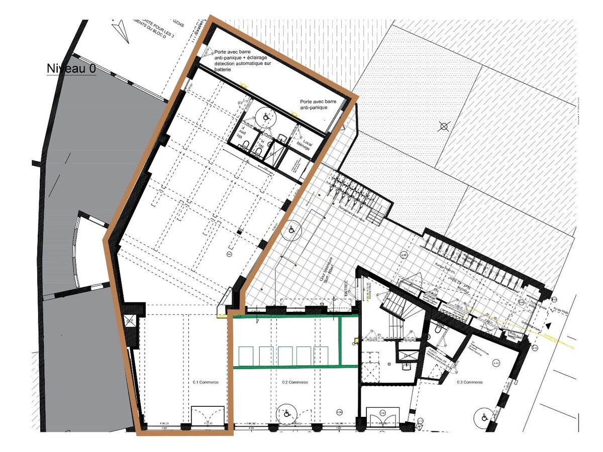 Surface commerciale (+/- 193m²) louée CASCO ! 