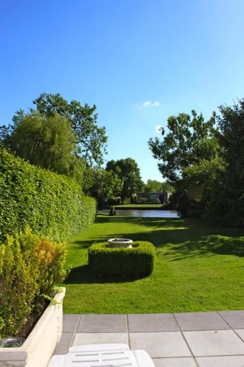 Villa + grote tuin aan de Leie 