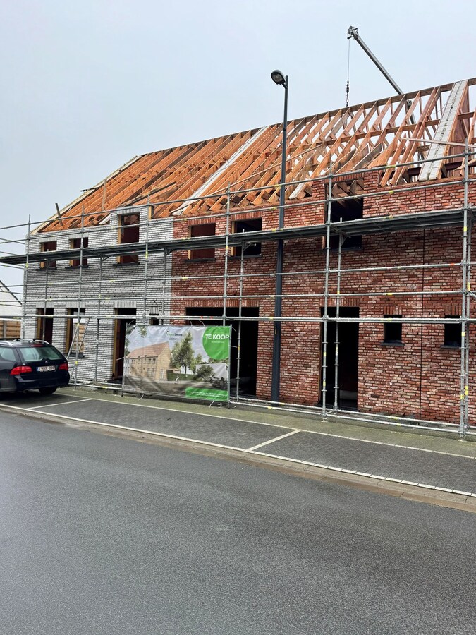 Nieuwbouwwoning met 3 slaapkamers en tuin te Koekelare 