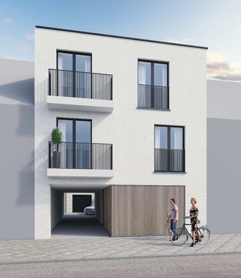 Nieuwbouw garagebox in centrum Westkerke 