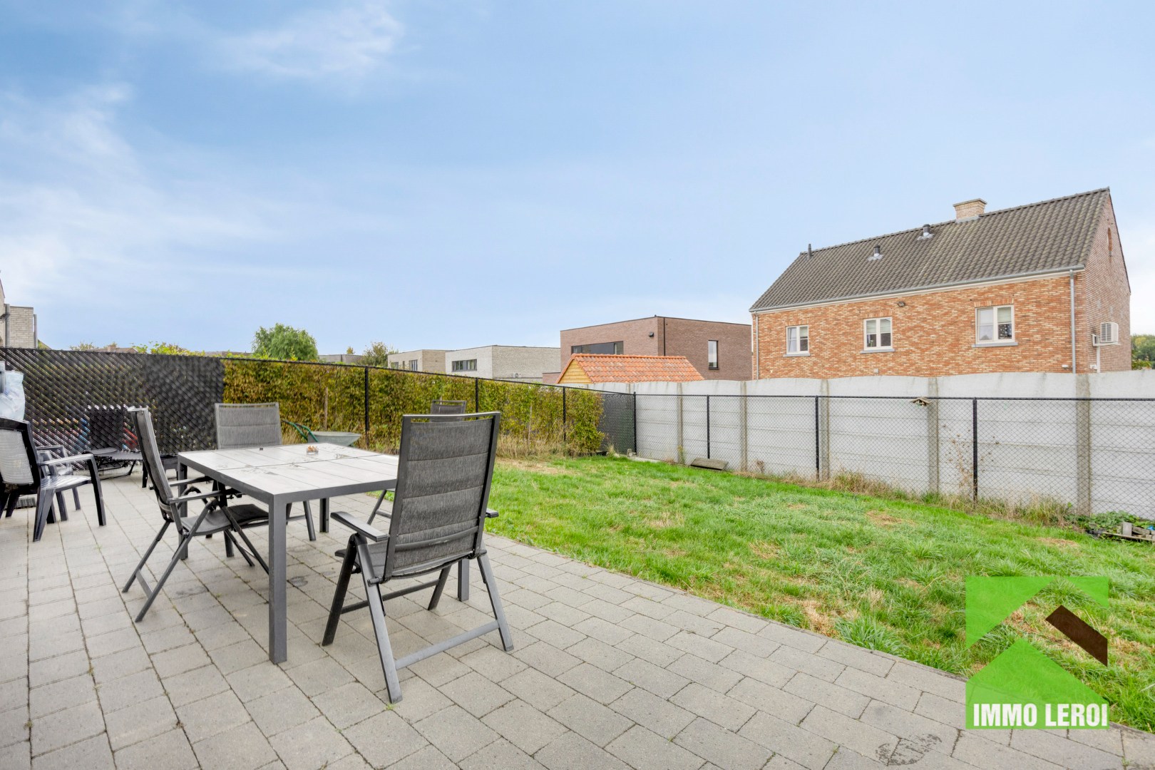 Terras met tuin