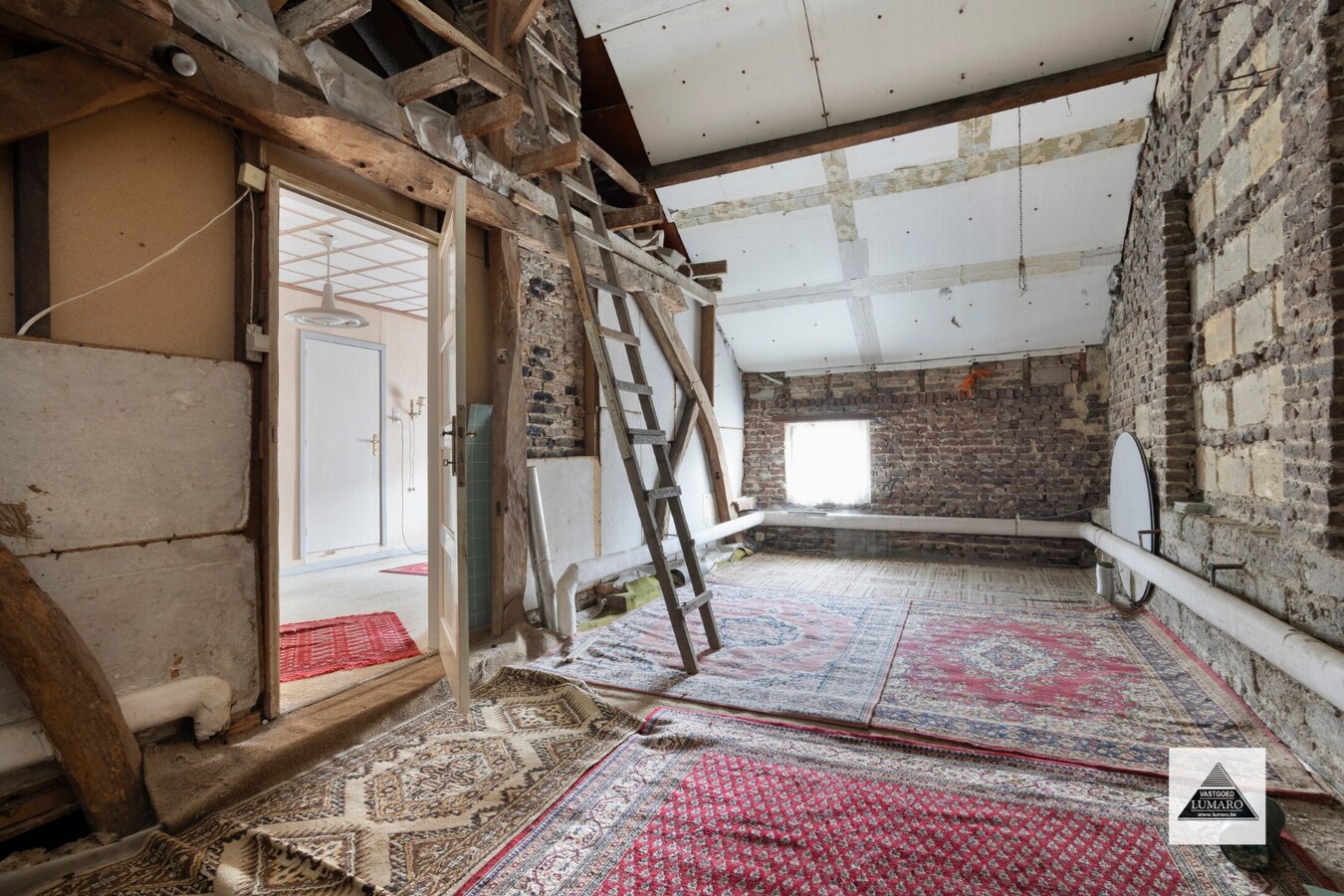 Te renoveren langgevel-hoeve op 3.536 m² in Maasdorp Boorsem 