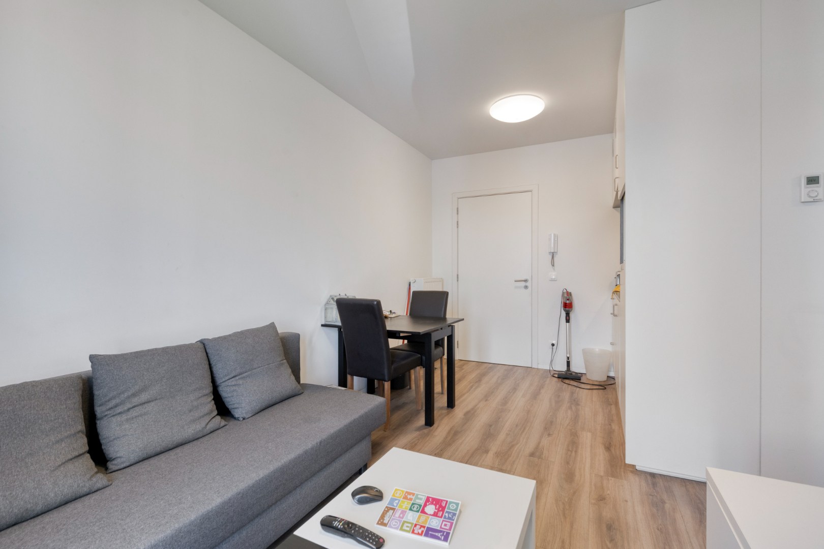 Bemeubelde studio 37m² met gemeenschappelijke ruimtes en fietsenstalling in centrum Leuven - EPC 121,49KWH/m² 