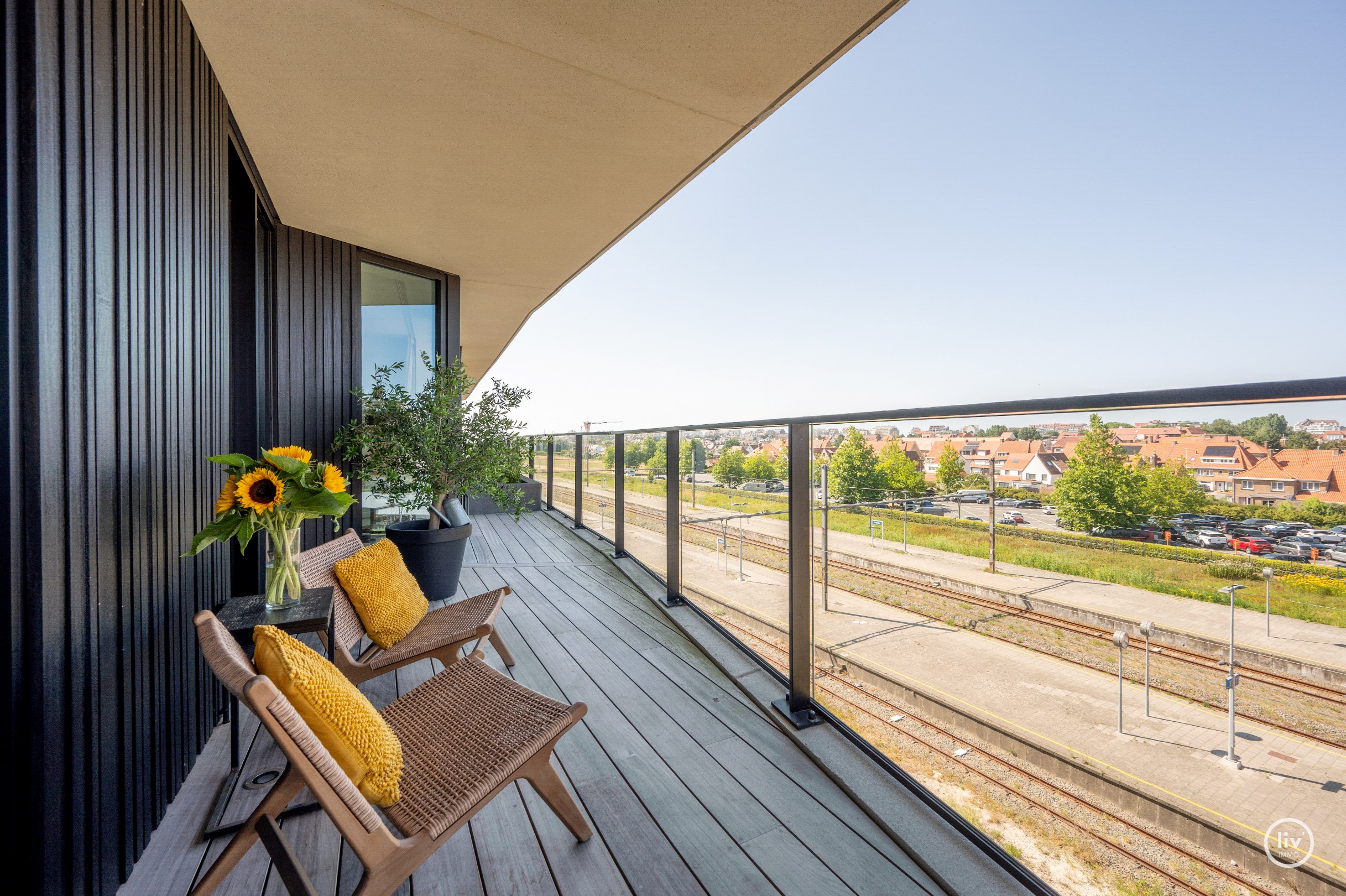 Lichtrijk appartement met groot terras te Res. Lake Garden - Duinenwater 