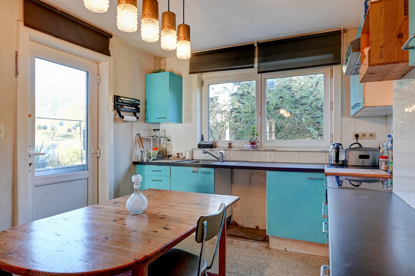 Open bebouwing op een perceel van 28m breed 