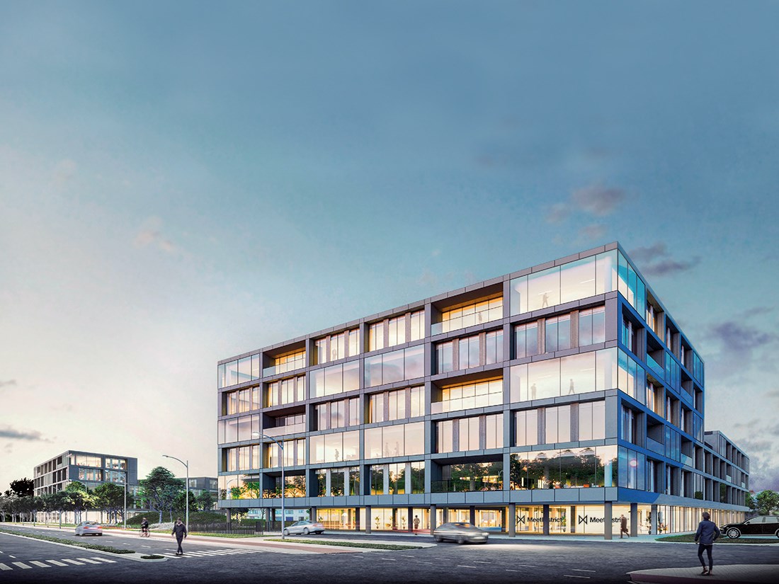 Full-service kantoren in MeetDistrict The Link 2 in Berchem