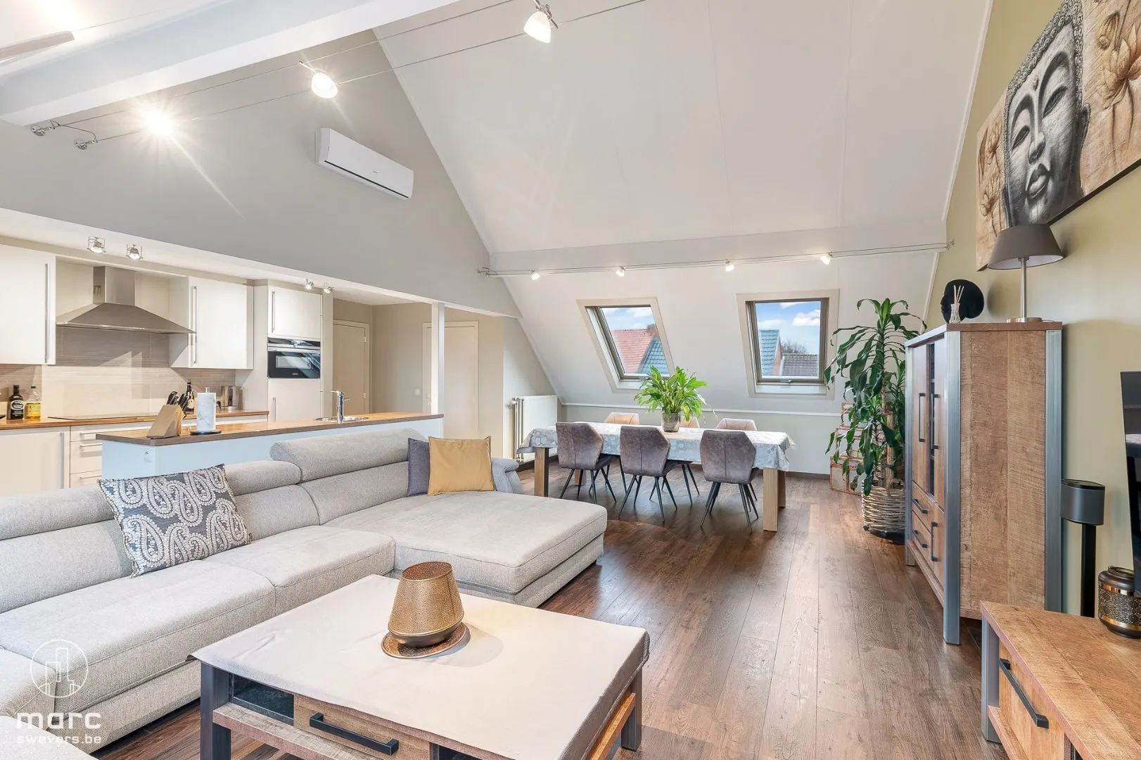 Verkocht dak appartement - Olmen