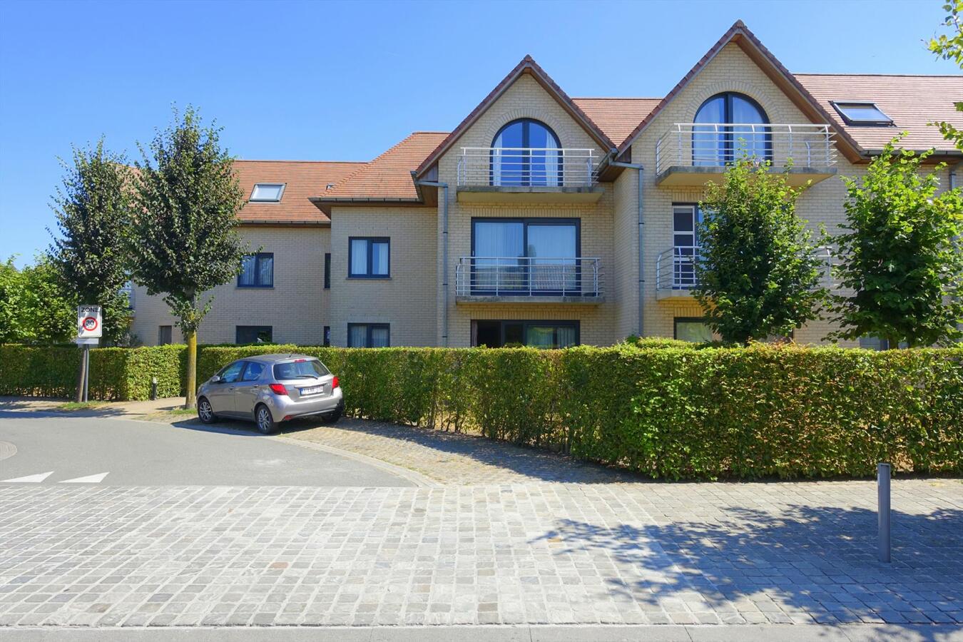 Gelijkvloers appartement met zonnige tuin 