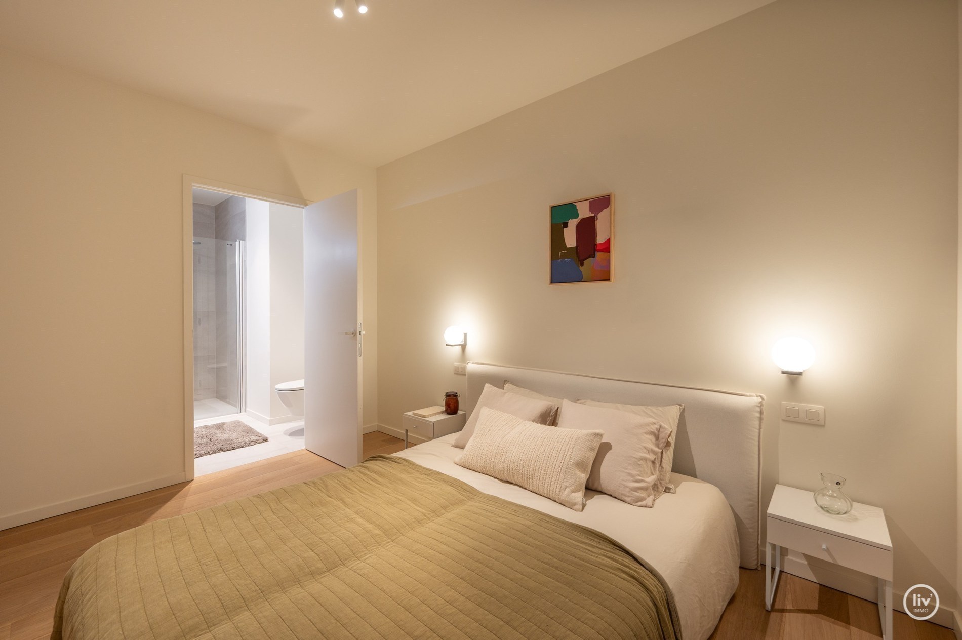 Appartement de 2 pièces bien situé à la Résidence Hoost. 