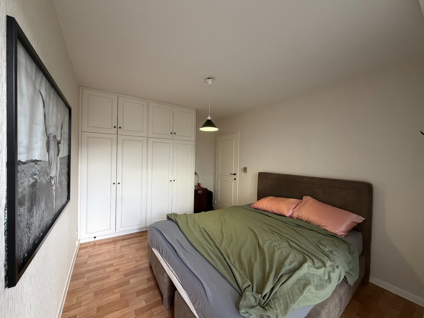 Ruim appartement met 2 slaapkamers, garage en airco in het centrum van Geel 
