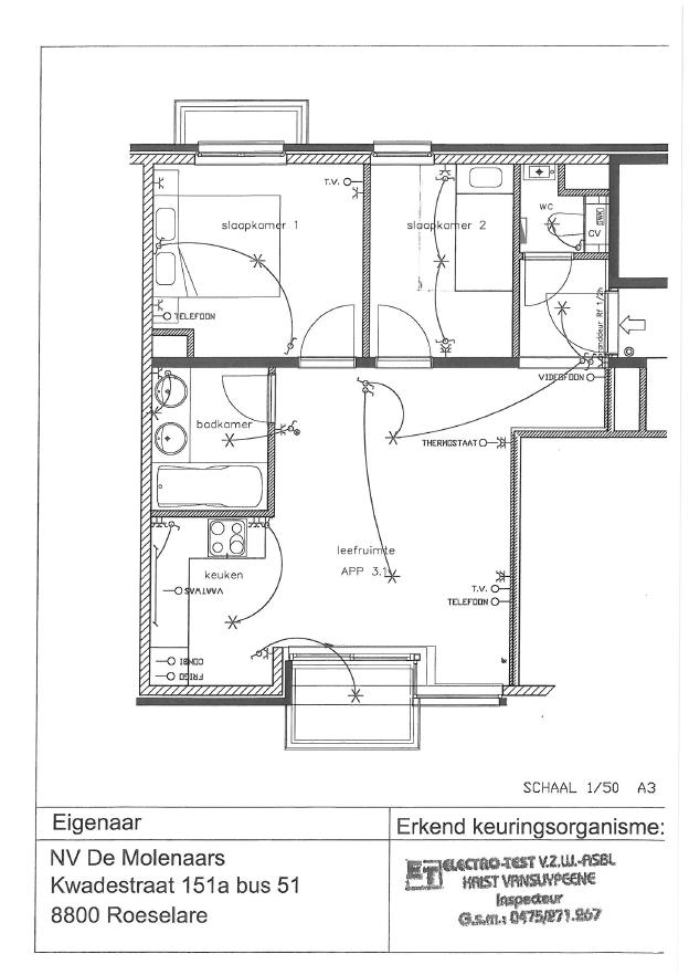 mooi gemeubeld appartement 