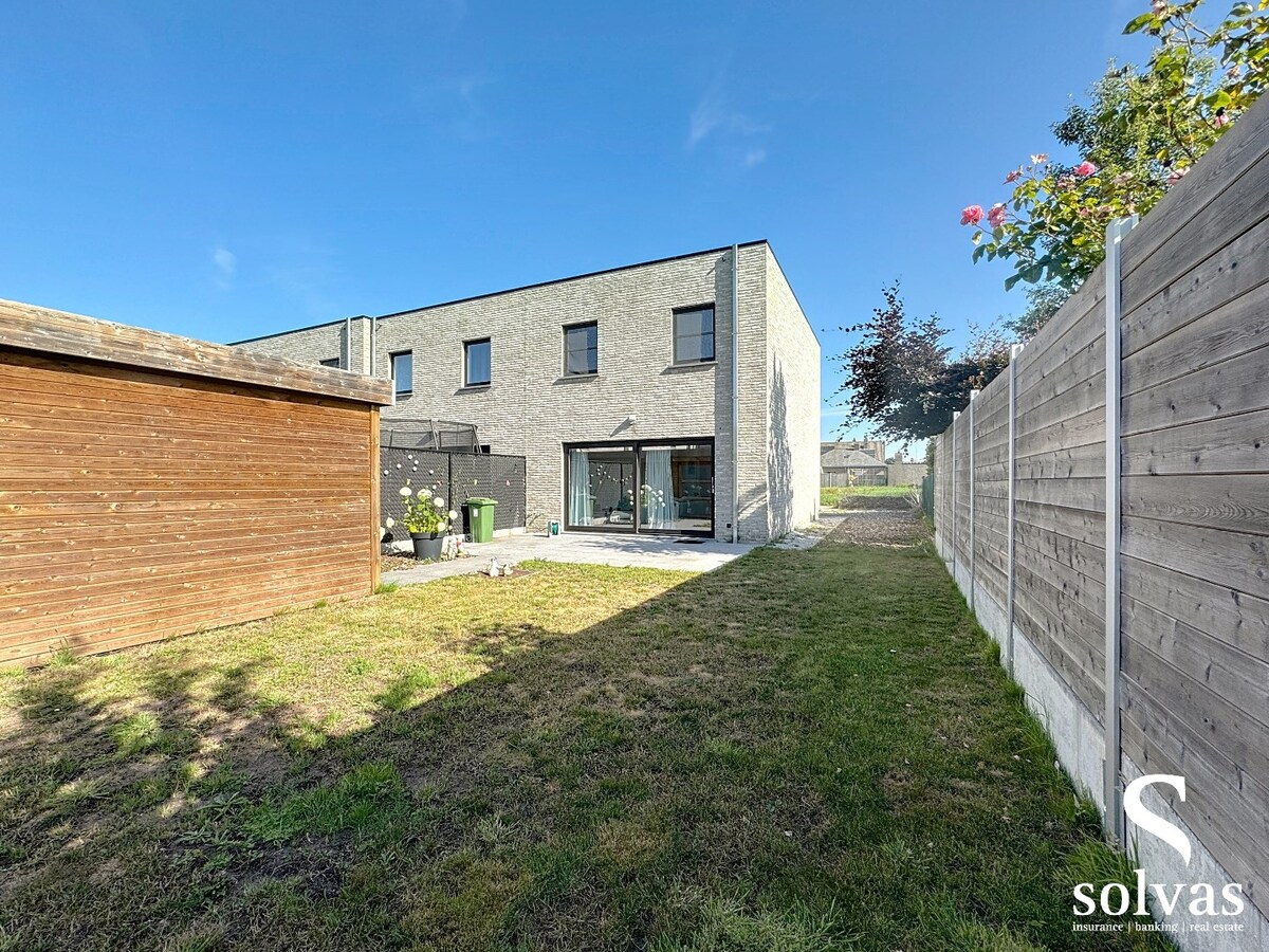 IN OPTIE: Recente energiezuinige woning met 3 slaapkamers en tuin 