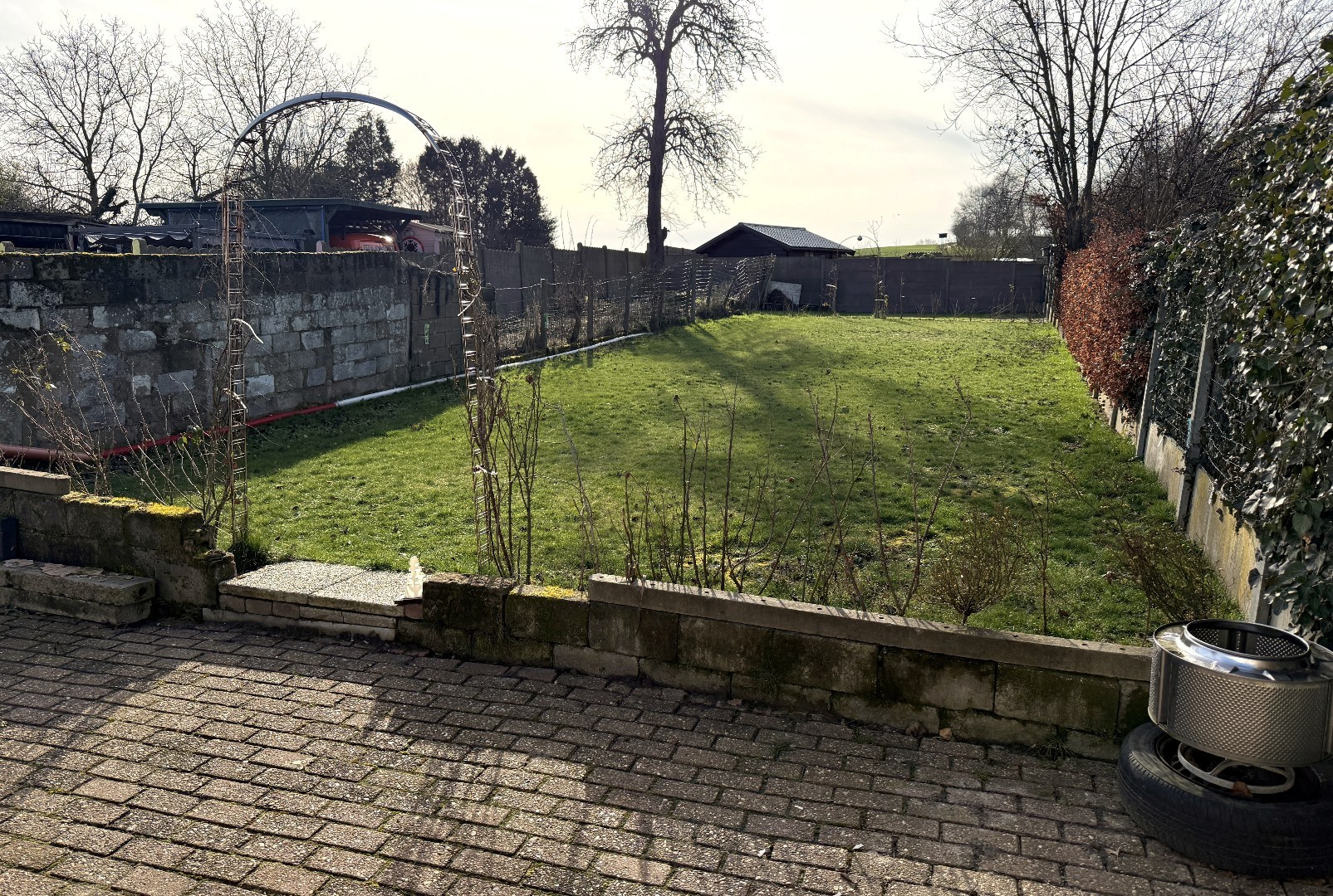 terras en tuin