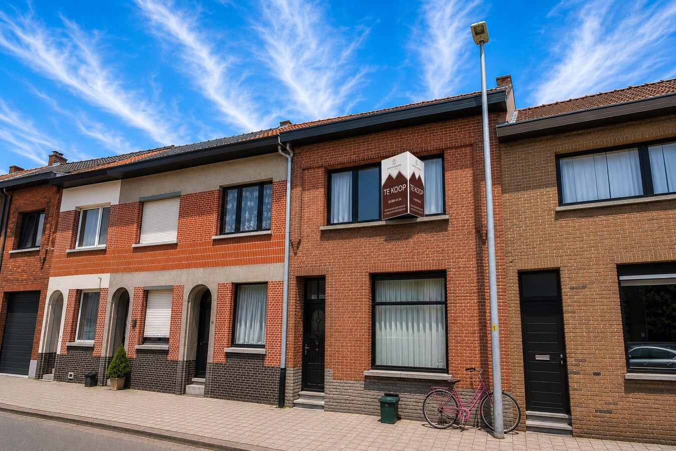 Rustig gelegen en instapklare gezinswoning met 3 slaapkamers, 2 badkamers en diepe tuin in Temse! 