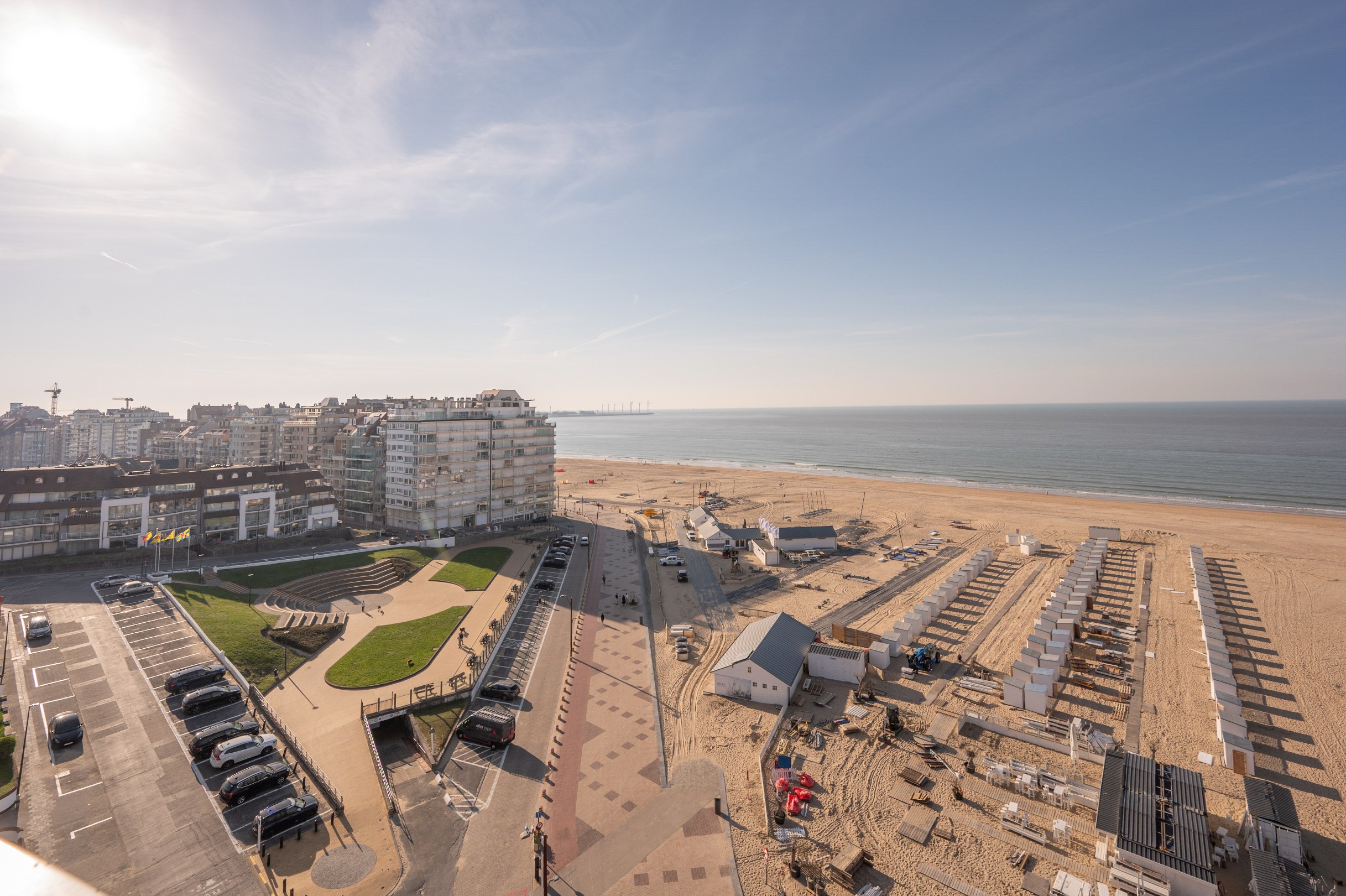Appartement en duplex exceptionnel à vendre avec vue panoramique dans la résidence Duinrésidence. 