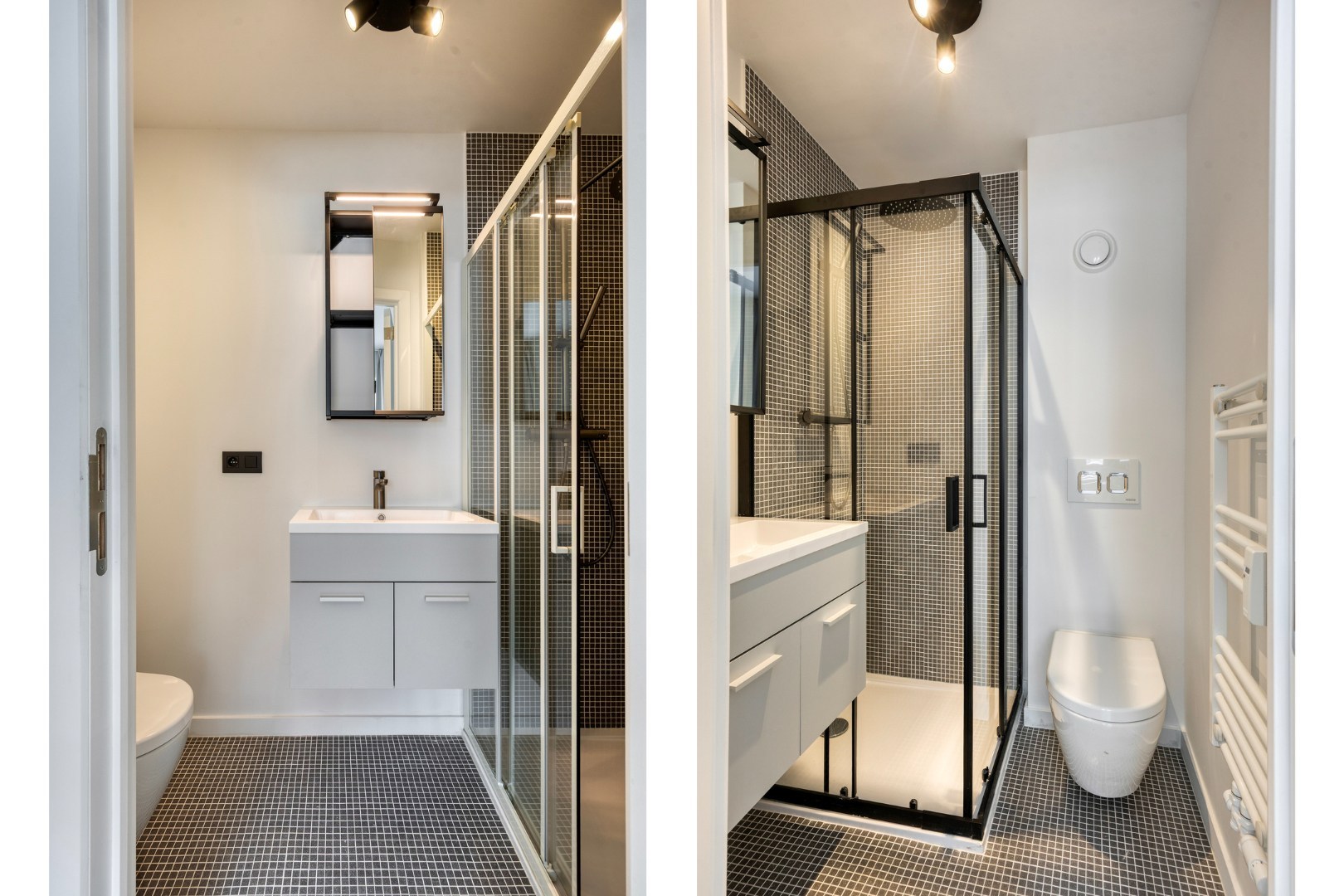 Volledig gerenoveerde en gemeubelde studentenkamers met privé-sanitair. 