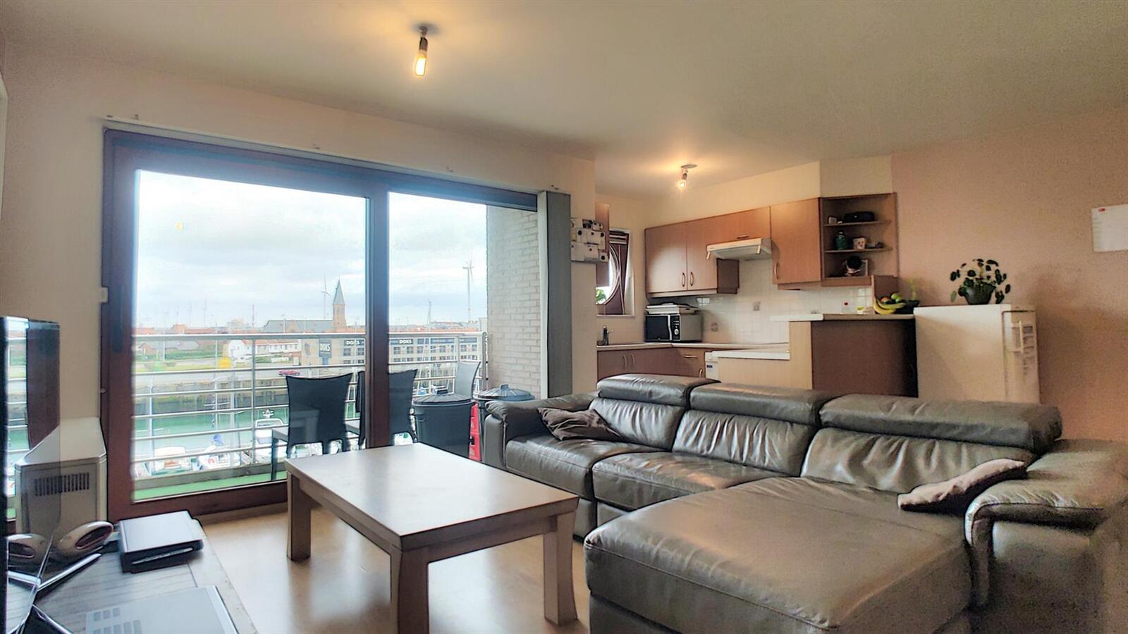 Appartement met mooi zicht over de jachthaven - Zeebrugge 