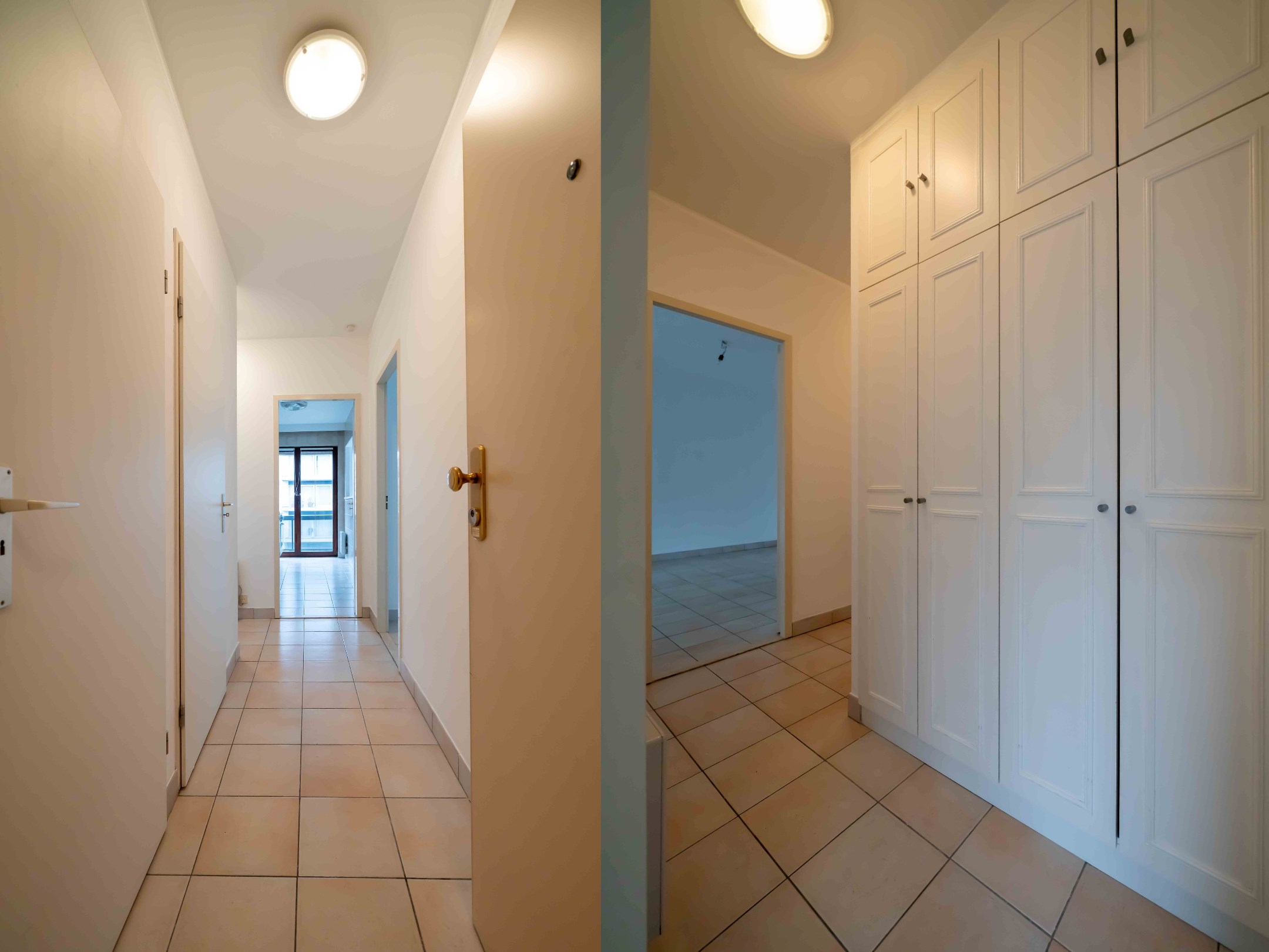 Ruim appartement met 1 slaapkamer en 2 terrassen 