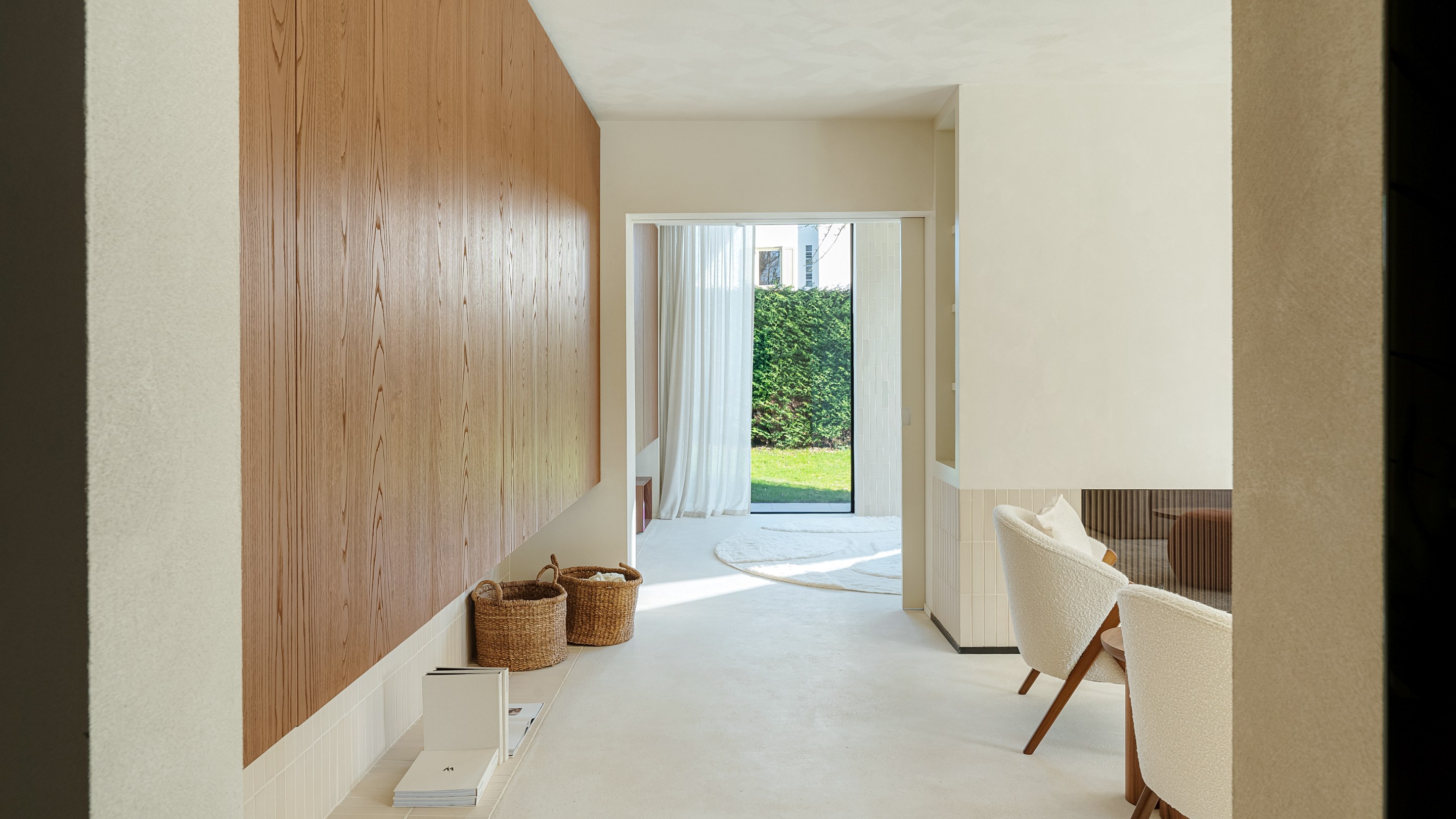 Villa de luxe rénovée dans un quartier résidentiel. 