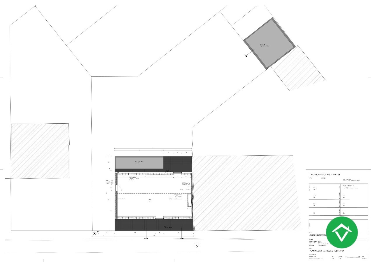 Bouwklare grond (591 m²) voor open of halfopen bebouwing te Izegem 