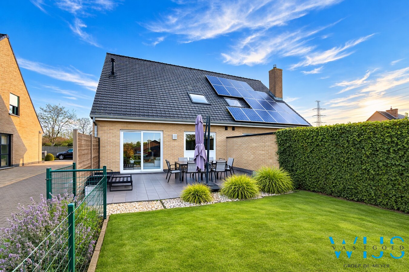 Instapklare HOB met tuin op rustige topligging in Doornzele (Evergem) 